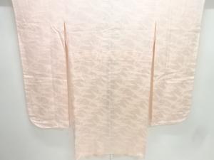 群鶴模様織出し単衣振袖用長襦袢